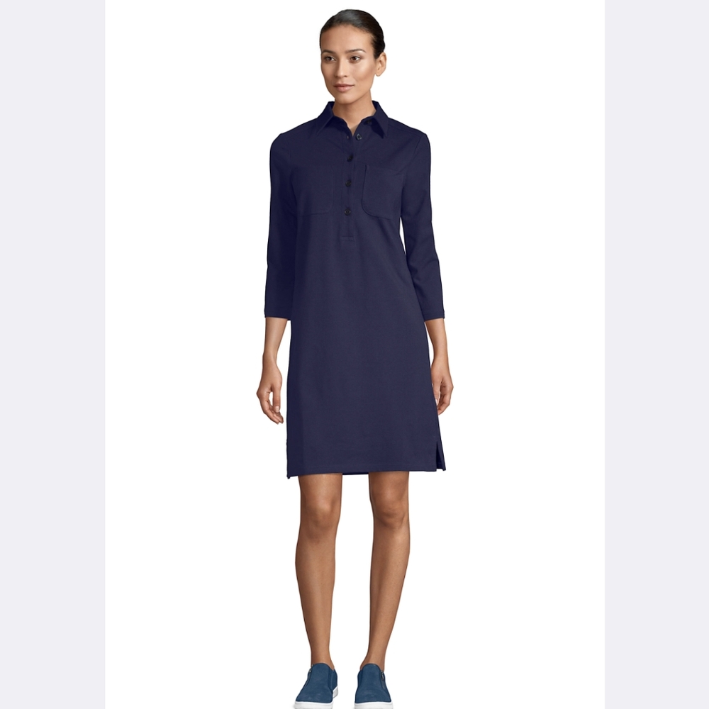 🆕 Lands' End Starfish Shirt Dress